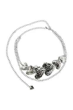Outlet Allegra Silver Statement Heart Belt Belts|Bridal Accessories