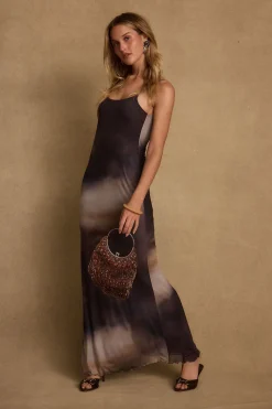Clearance Amora Multi Mesh Maxi Dress Date Night Dresses|Party Dresses