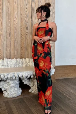 Clearance Amour Floral Maxi Skirt Skirts|Sets