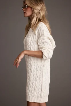 Online Beck Cable Knit Mini Sweater Dress Day Dresses|Mini Dresses