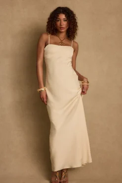 Best Canary Baby Yellow Maxi Dress Party Dresses|Vacation Dresses