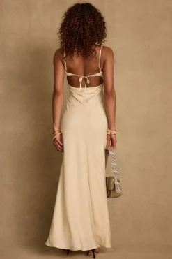 Best Canary Baby Yellow Maxi Dress Party Dresses|Vacation Dresses