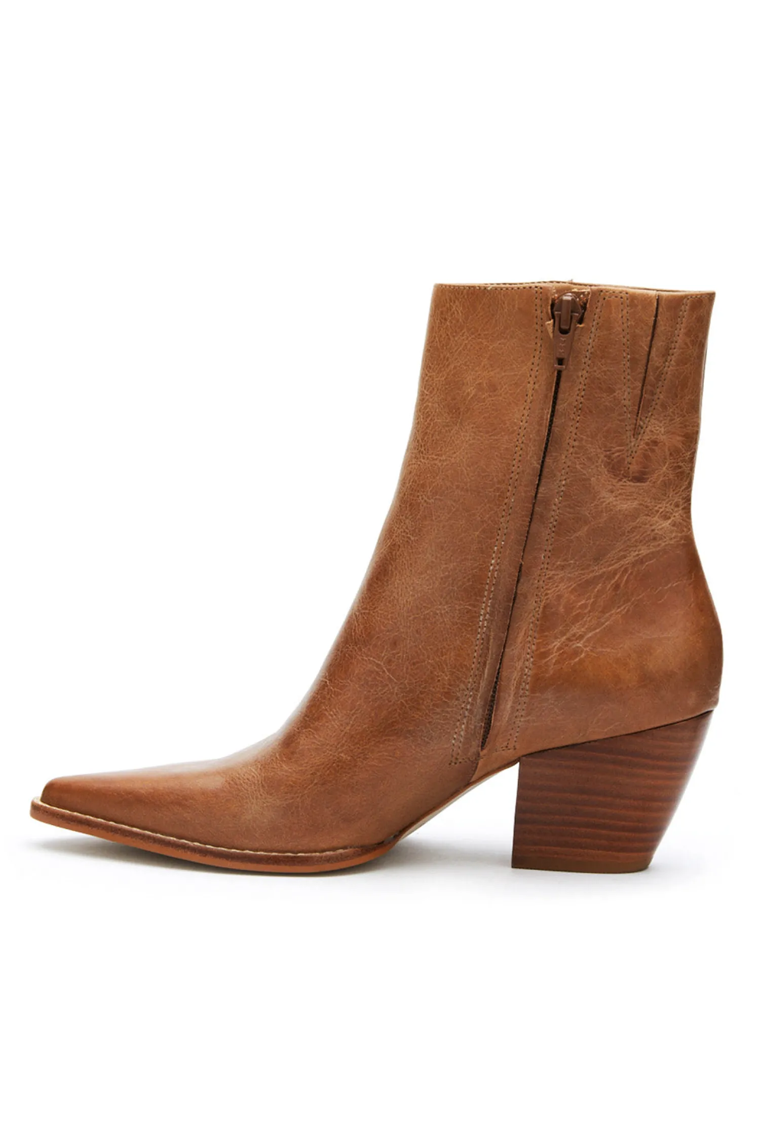 Sale Caty Vintage Tan Boot Shoes|Western Bachelorette
