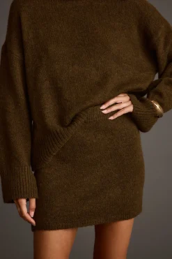 New Cedar Sweater Mini Skirt Skirts