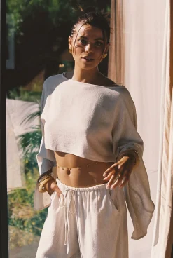 New Clear Breeze Natural Linen Top Sets|Sets