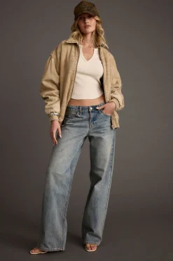 Outlet Cora Vintage Light Denim Low Rise Jeans Date Night Bottoms|Denim