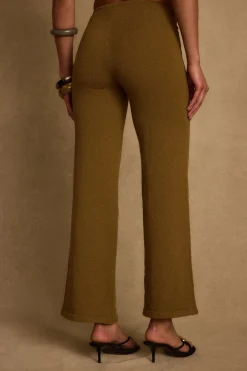 Clearance Cresta Moss Knit Pants Date Night Bottoms|Pants
