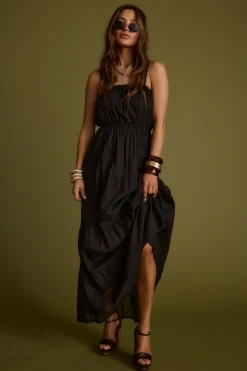 Sale Darion Black Maxi Dress Day Dresses|Vacation Dresses