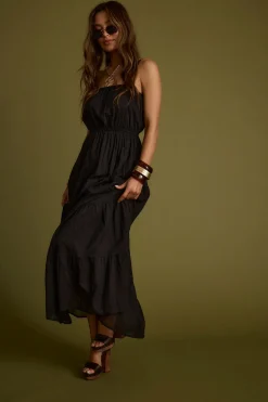 Sale Darion Black Maxi Dress Day Dresses|Vacation Dresses