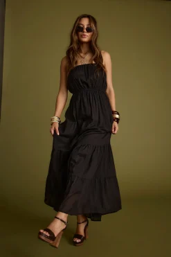 Sale Darion Black Maxi Dress Day Dresses|Vacation Dresses