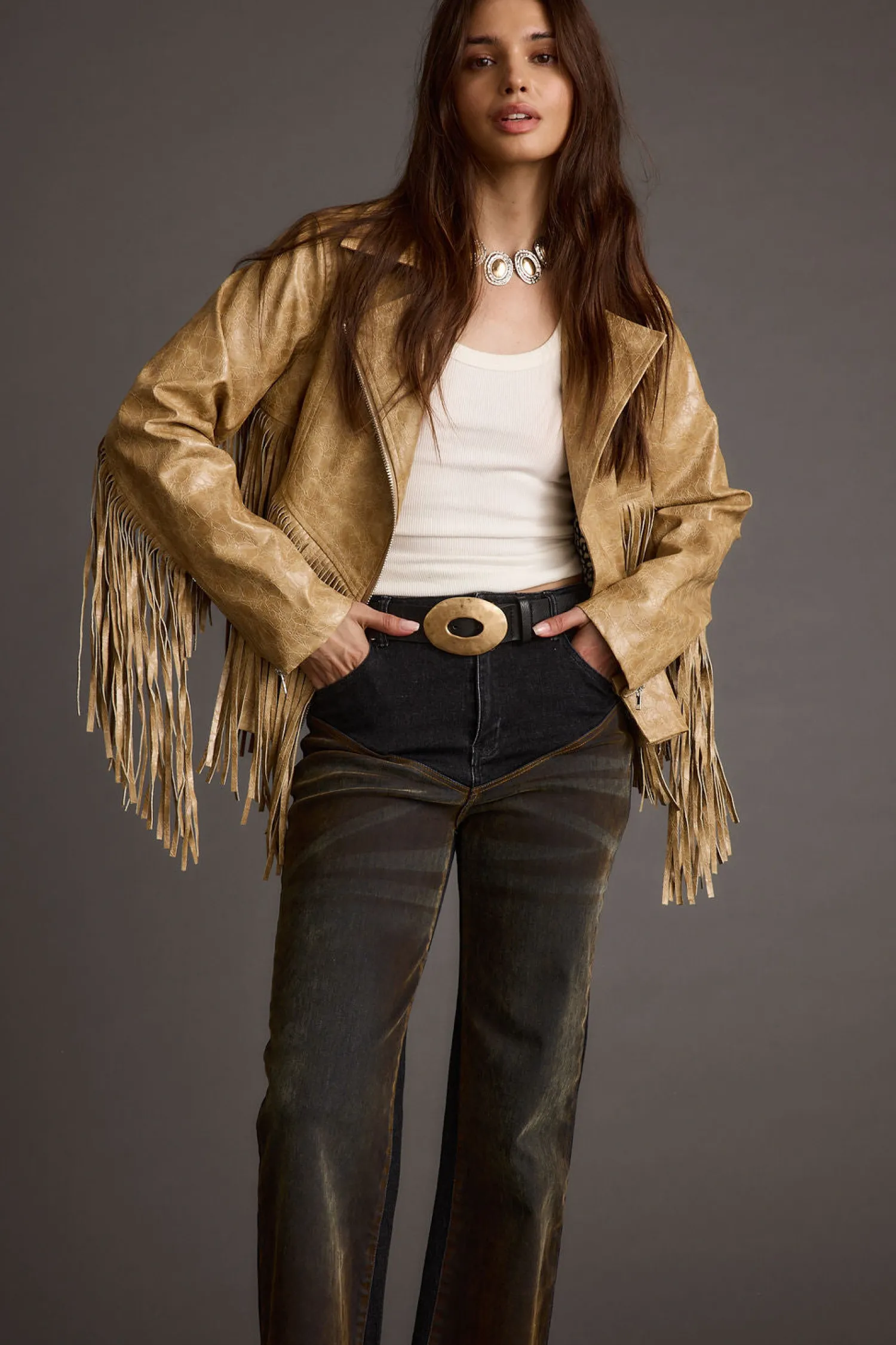 Discount Dawn Two Toned Jeans Denim|Pants