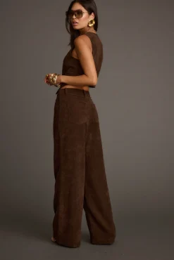 Online Diane Brown Corduroy Vest Workwear Tops|Tees + Tanks