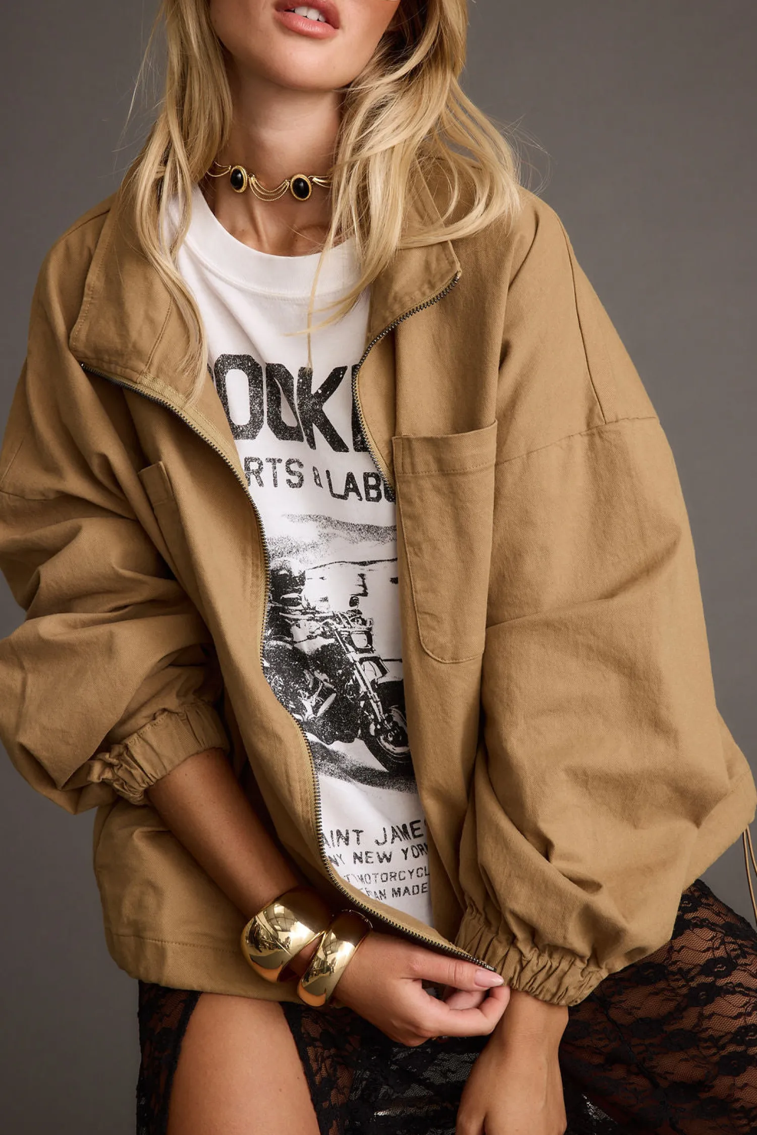 Hot Fairfax Canvas Relaxed Fit Utility Jacket Outerwear|Jackets