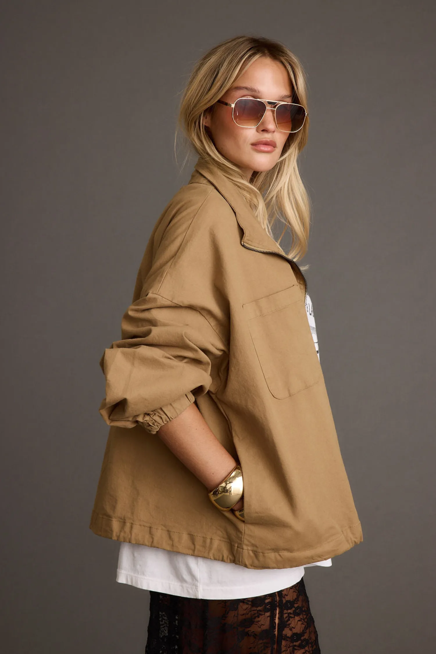 Hot Fairfax Canvas Relaxed Fit Utility Jacket Outerwear|Jackets