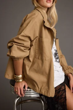 Hot Fairfax Canvas Relaxed Fit Utility Jacket Outerwear|Jackets