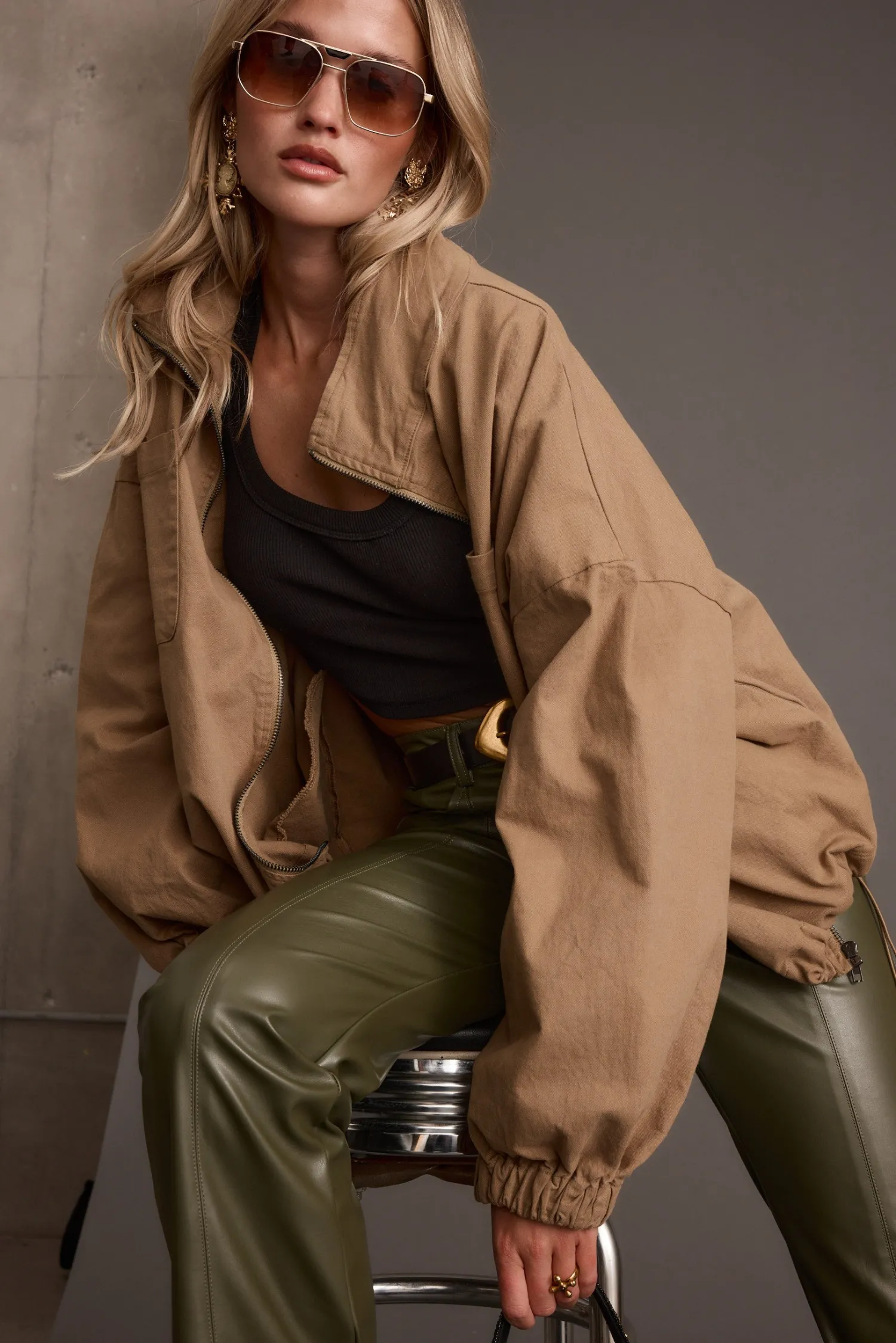 Hot Fairfax Canvas Relaxed Fit Utility Jacket Outerwear|Jackets