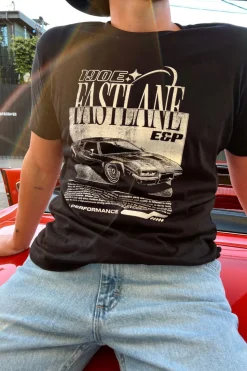 Clearance Fastlane Black Unisex Graphic Tee Tees + Tanks|Going Out Tops