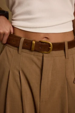 Discount Hazelwood Brown Suede Belt Belts