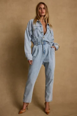 Clearance Hendrix Denim Jumpsuit Denim + Diamonds Bachelorette|For You And Your Bestie