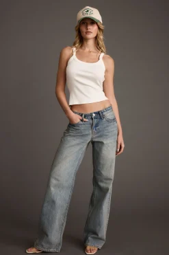 Best Hera White Ribbed Tank Tees + Tanks|Seashells + Wedding Bells