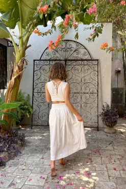 Sale Horizon White Maxi Skirt Skirts|The White Edit