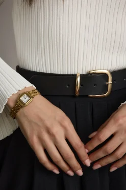 Clearance Jackie Gold Buckle Belt Belts