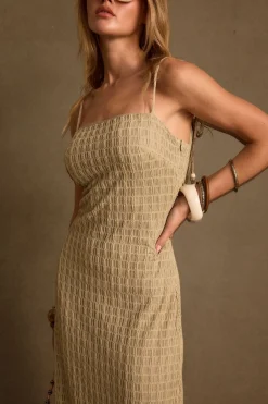 Sale Jazmin Light Sage Midi Dress Vacation Dresses|Vacation Dresses