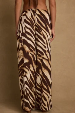 Discount Kiki Mocha Zebra Pant Date Night Bottoms|Sets