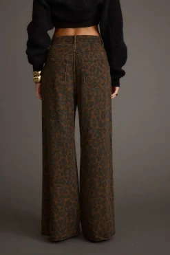 Online Midland Leopard Print Pant Denim|Pants
