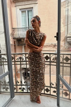 Discount Mila Leopard Maxi Skirt Skirts|Sets