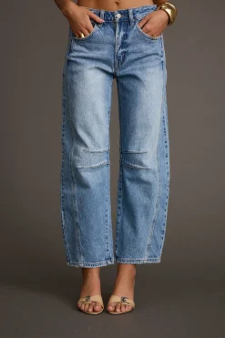 Outlet Muse Barrel Denim Jeans Pants|Denim