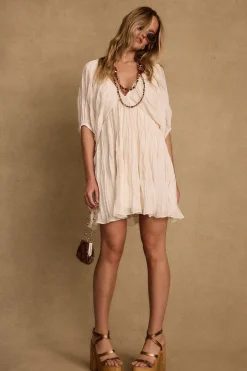 New Nadia Ivory Mini Dress The White Edit|Honeymoon