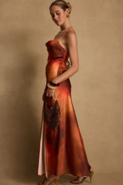 Online Natalia Sunset Ombre Maxi Dress Seashells + Wedding Bells|Party Dresses