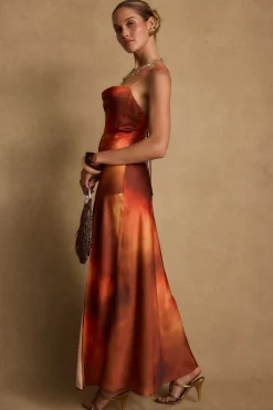 Online Natalia Sunset Ombre Maxi Dress Seashells + Wedding Bells|Party Dresses