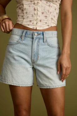 Discount Nico Light Wash Denim Shorts Denim|Shorts