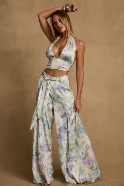 Best Picasso Blue Abstract Pants Pants|Seashells + Wedding Bells