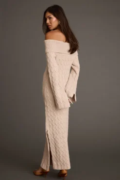 Best Rhiannon Dusty Rose Sweater Maxi Dress Maxi Dresses