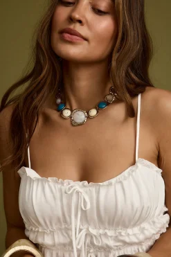 New Santos Choker Jewelry|Seashells + Wedding Bells