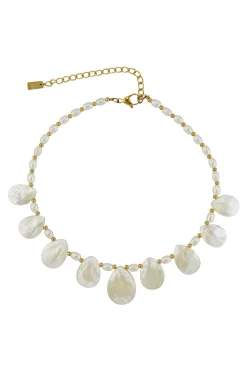 Sale Soft Whispers Shell Choker Necklace Jewelry|Golden Hour Bachelorette
