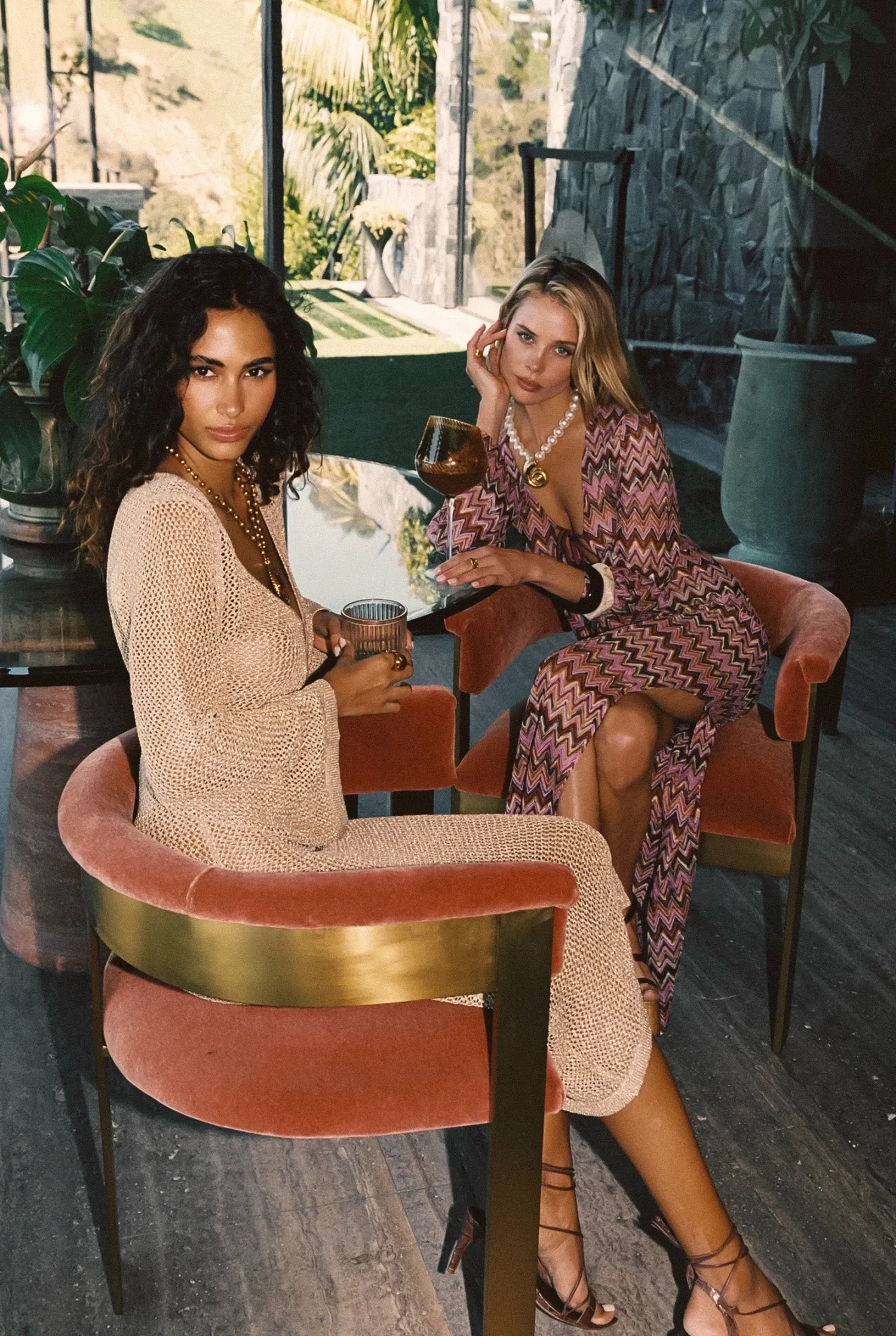 Fashion Sunlit Gold Lurex Cover Up Midi Dress Golden Hour Bachelorette|Seashells + Wedding Bells