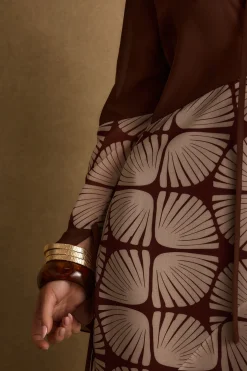 Discount Thea Block Print Maxi Dress Day Dresses|Vacation Dresses