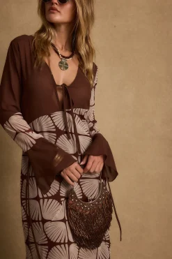 Discount Thea Block Print Maxi Dress Day Dresses|Vacation Dresses