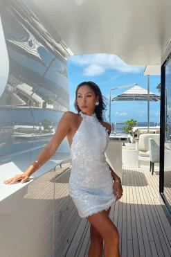 Clearance Vera White Payette Mini Dress The White Edit|Golden Hour Bachelorette