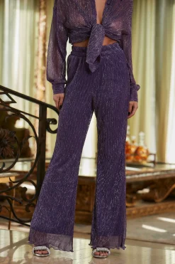 New Victoria Purple Pull On Pants Pants