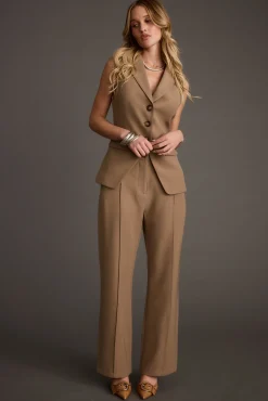 New Virginia Taupe Blazer Vest Sets|Sets