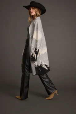 New Yellowstone Printed Duster Cardigan Jackets|Sweaters + Cardis
